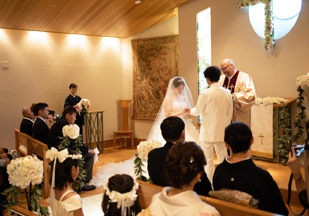犀北館ホテルチャペル結婚式