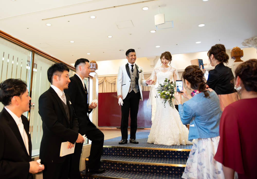 犀北館ホテル結婚式写真